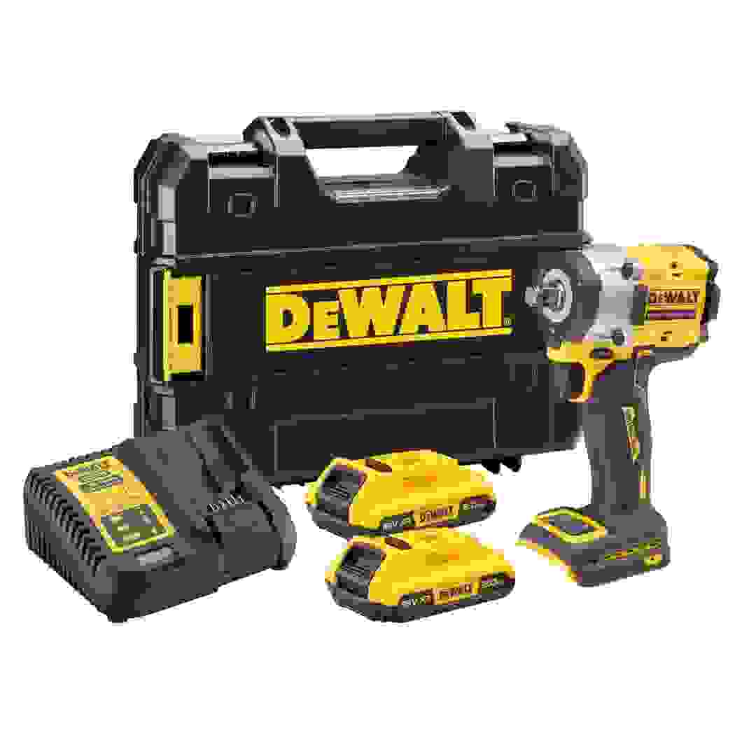 مفتاح ربط صدمي + مثقاب مطرقي عام ديوالت (18 فولت)