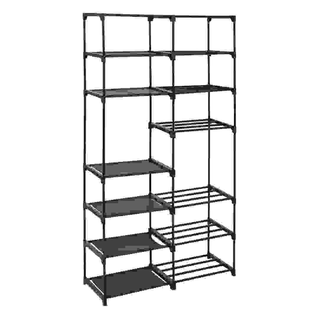 5Five Metal/Polypropylene Shoe Rack (L. 87 x D. 30 x H. 155 cm)