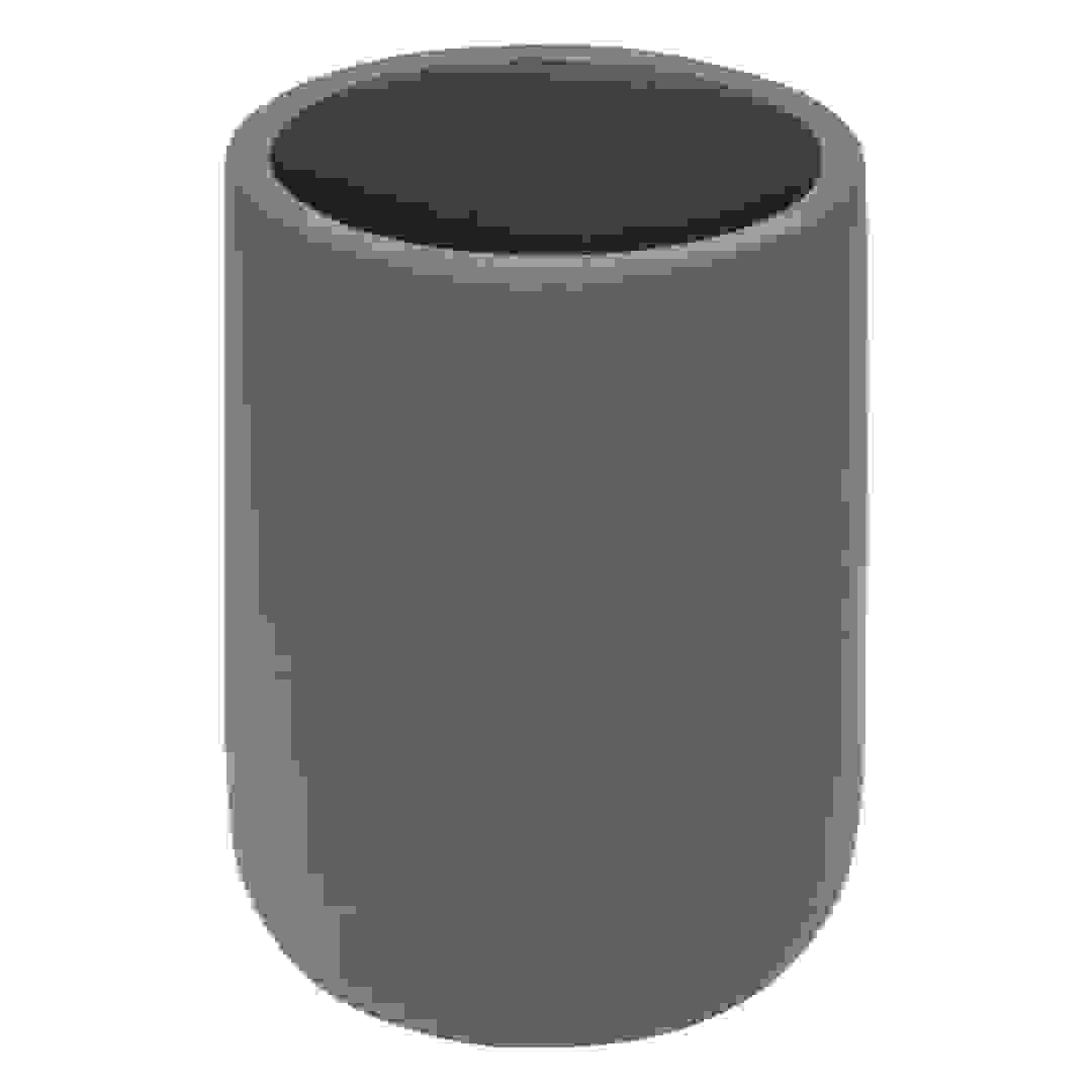 كوب حمام أنيق من فايف 5 فيكوس، باللون الأخضر، بقطر 7.2 سم وارتفاع 10.1 سم.