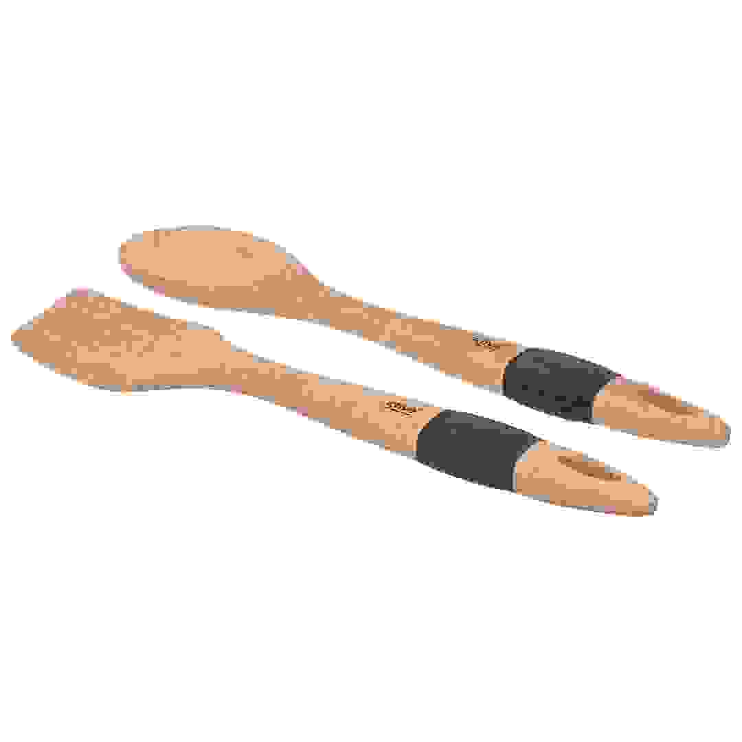 طقم أدوات طبخ خشب زان 5فايف (قطعتين)