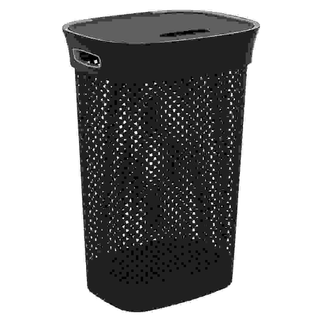 5Five Laundry Hamper (Grey, 60 L)
