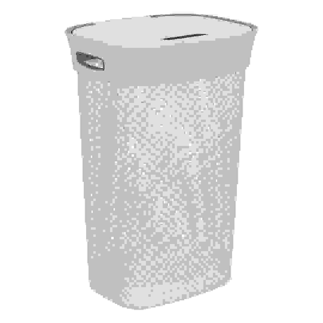 5Five Laundry Hamper (Beige, 60 L)