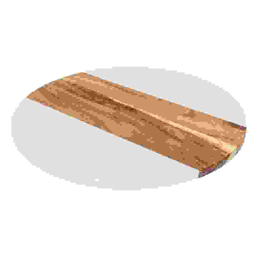 5Five Harmony Round Turntable Acacia Wood Tray (Dia.35 cm)