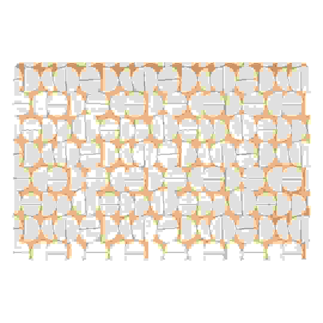 Atmosphera Vinyl Placemat (Caramel Brown, 45 x 30 x 0.25 cm)