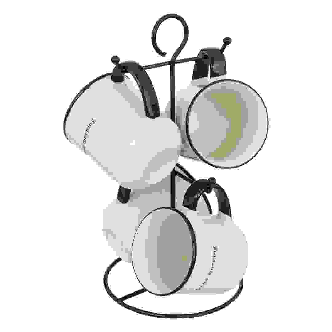 SG Alix Mug Set with Rack (200 ml)