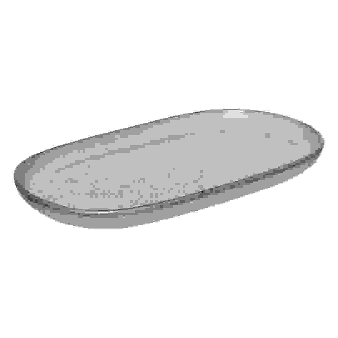 طبق تقديم إس جي تيري (أخضر، 30 × 18 سم)