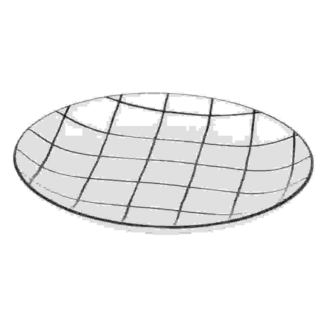 SG Corner Dessert Plate (White, D. 20 cm)