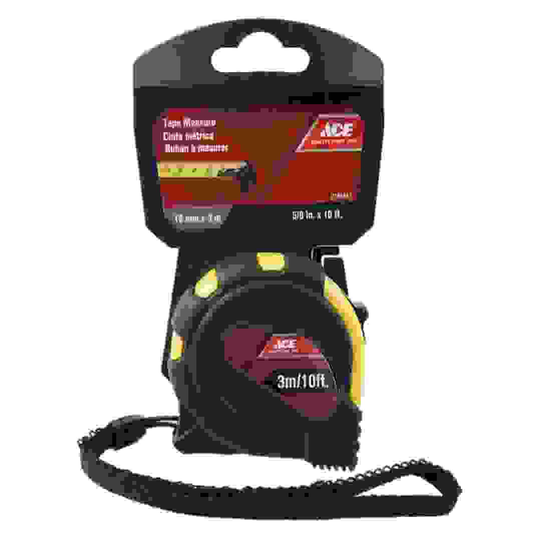 Ace Tape Measure (16 mm x 3 m,  Black & Yellow)