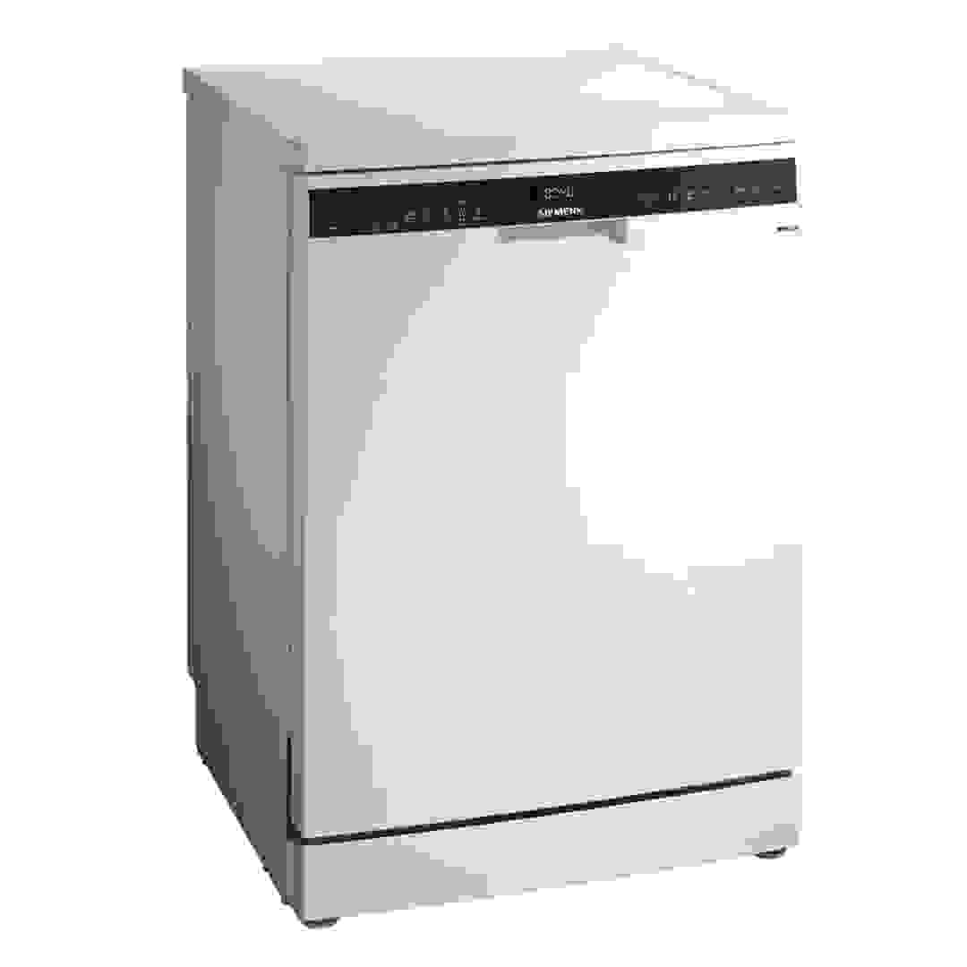 Siemens iQ500 Freestanding Dishwasher, SN25HW76MM (14 Place Settings, White)
