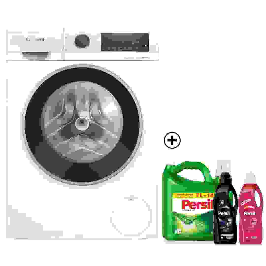 Siemens iQ300 Freestanding 9 Kg Front Loading Washing Machine, WG44A100GC (White, 1400 RPM)