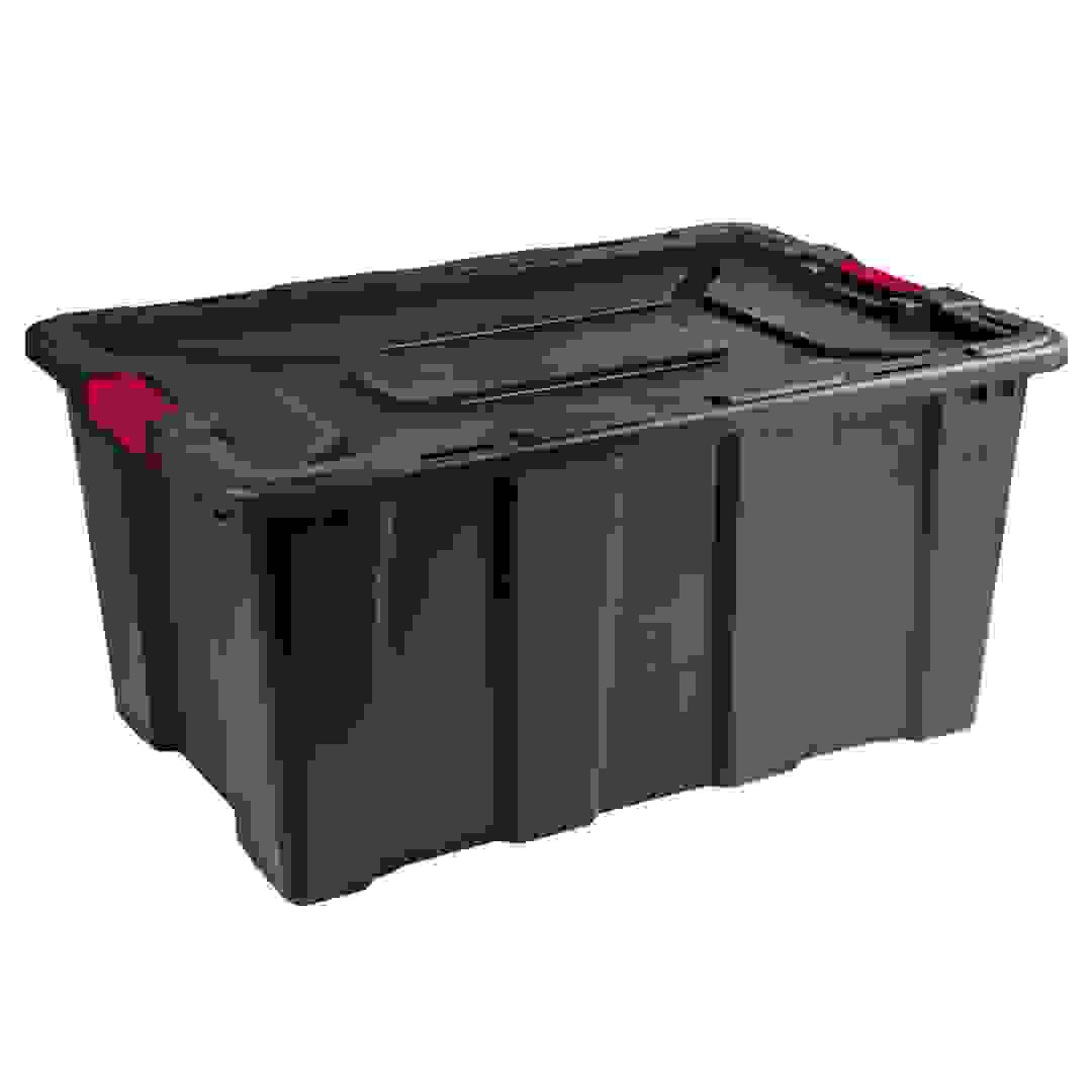 Ace Latch Storage Box (Black, 100 L)