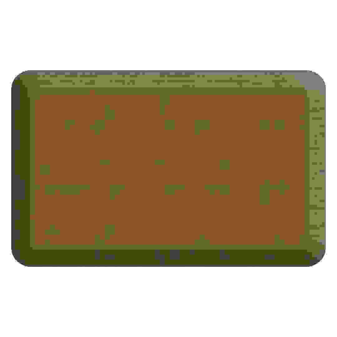 GelPro Designer Comfort Polyurethane Grasscloth Anti-Fatigue Mat (50.8 x 81.28 cm, Khaki)