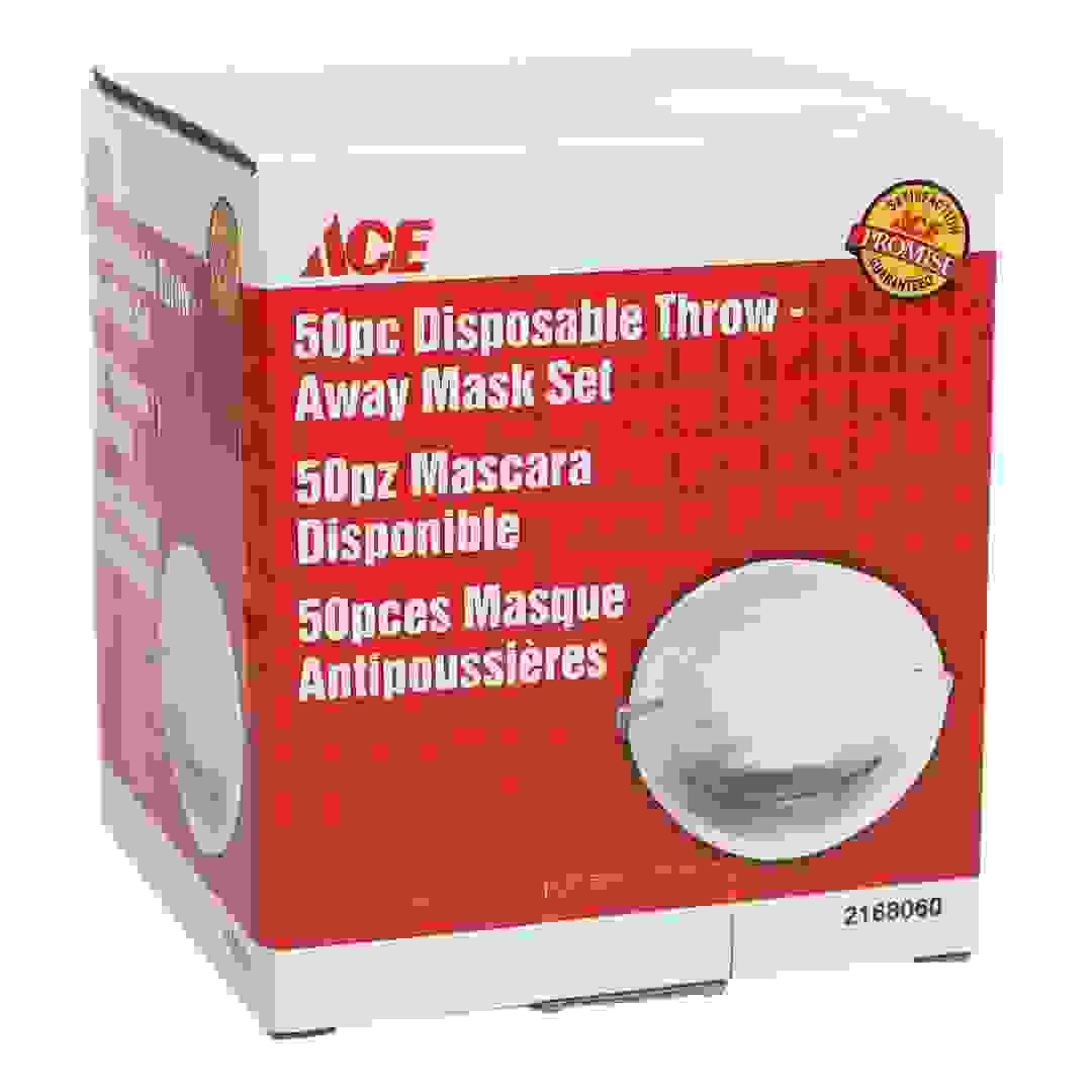 Ace Disposable Throwaway Masks (50 Pc.)