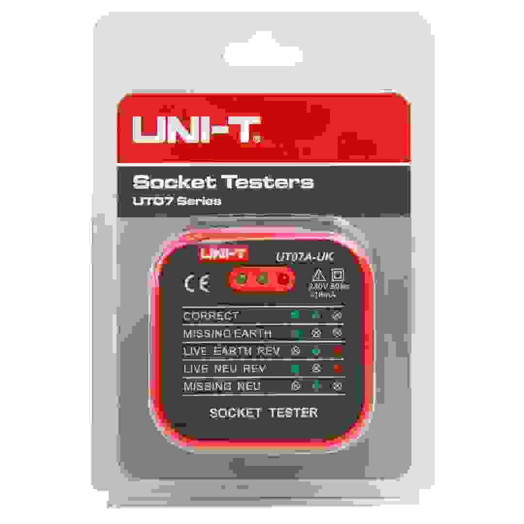 جهاز اختبار المقبس UT 07A-UK يوني-تي