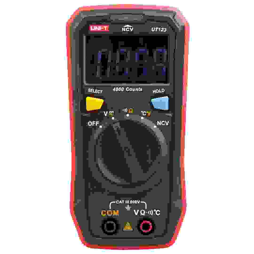 مقياس رقمي متعدد للجهد والمقاومة يوني-تي