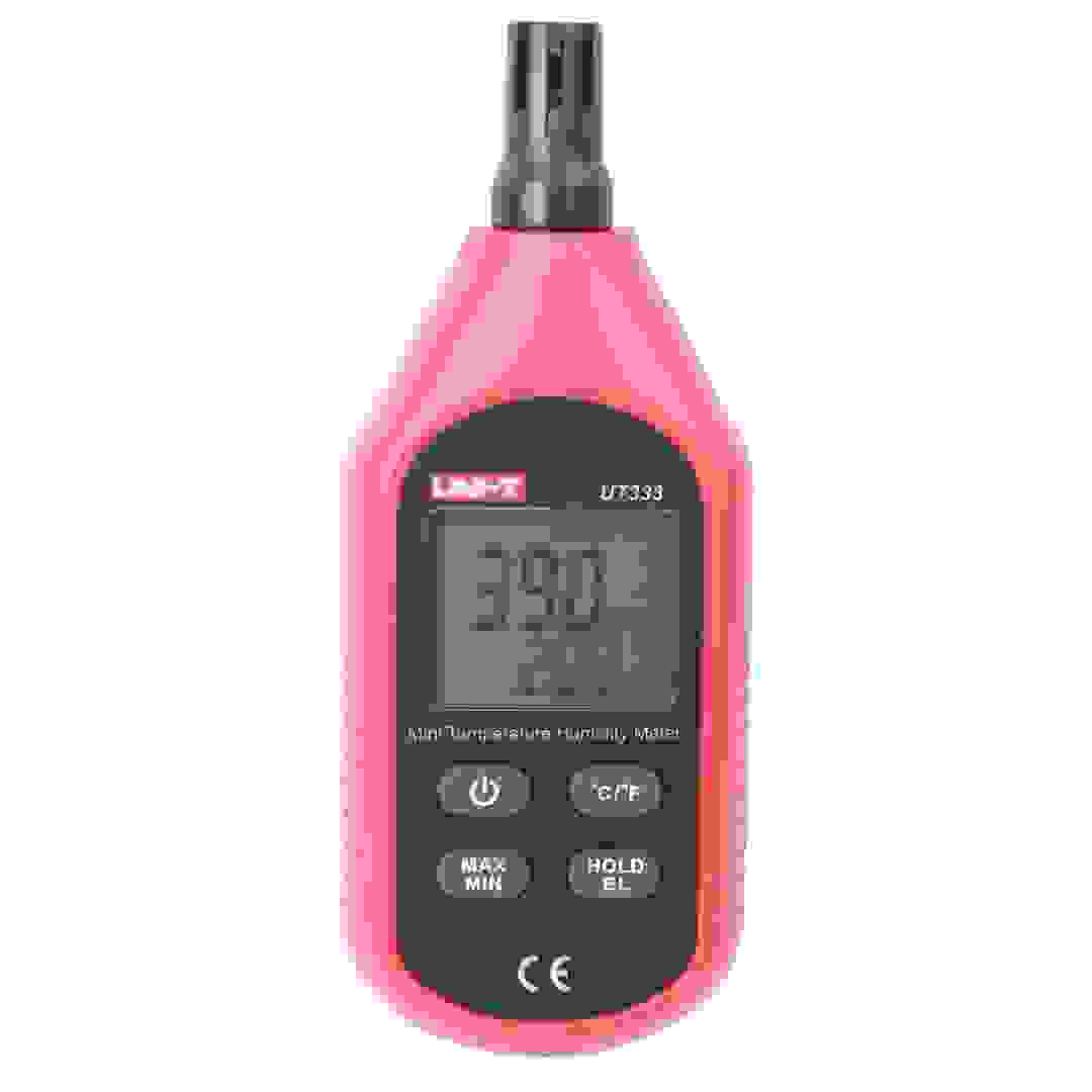 مقياس درجة الحرارة والرطوبة صغير يوني-تي