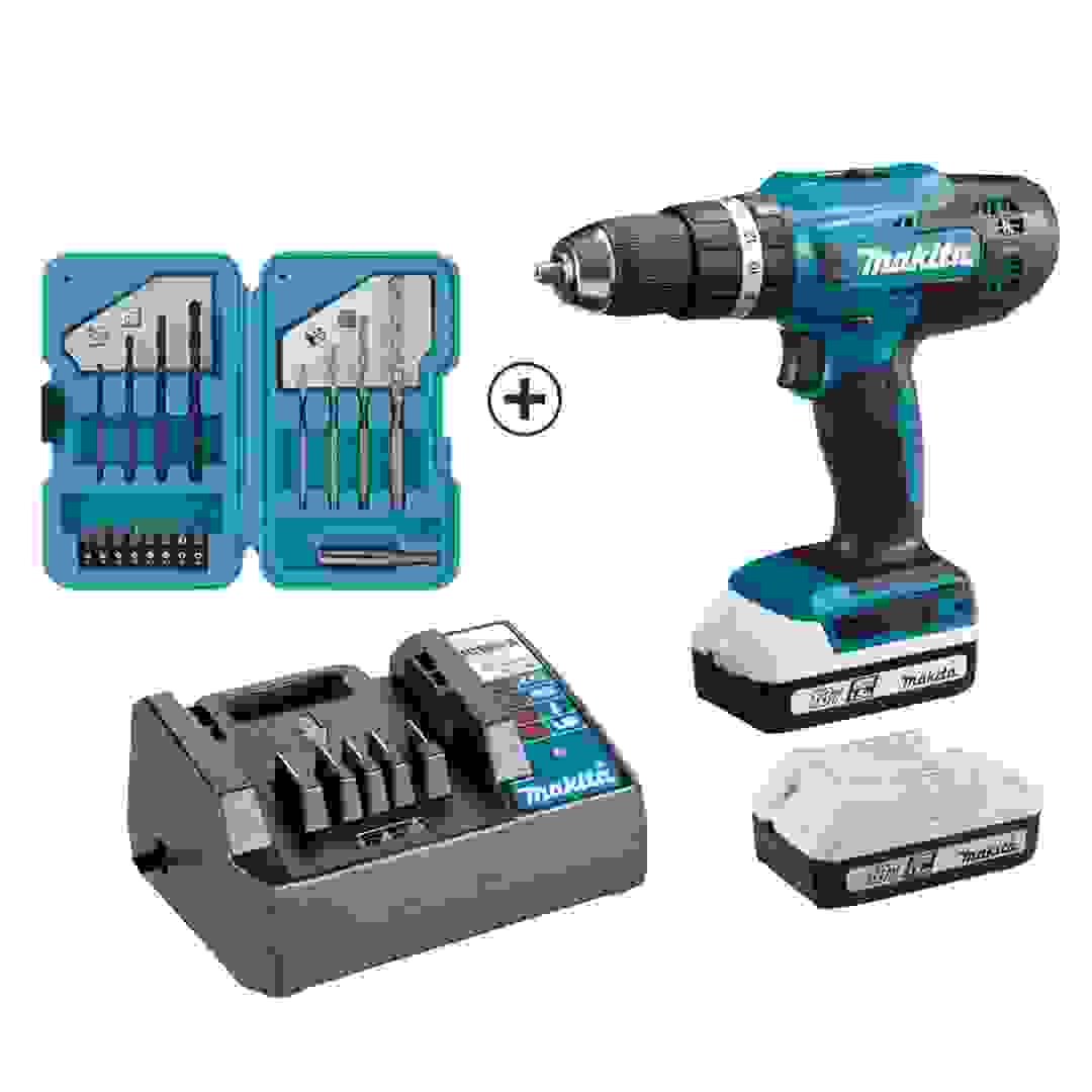 Makita Cordless Impact Drill Kit (1.3 cm,18V)