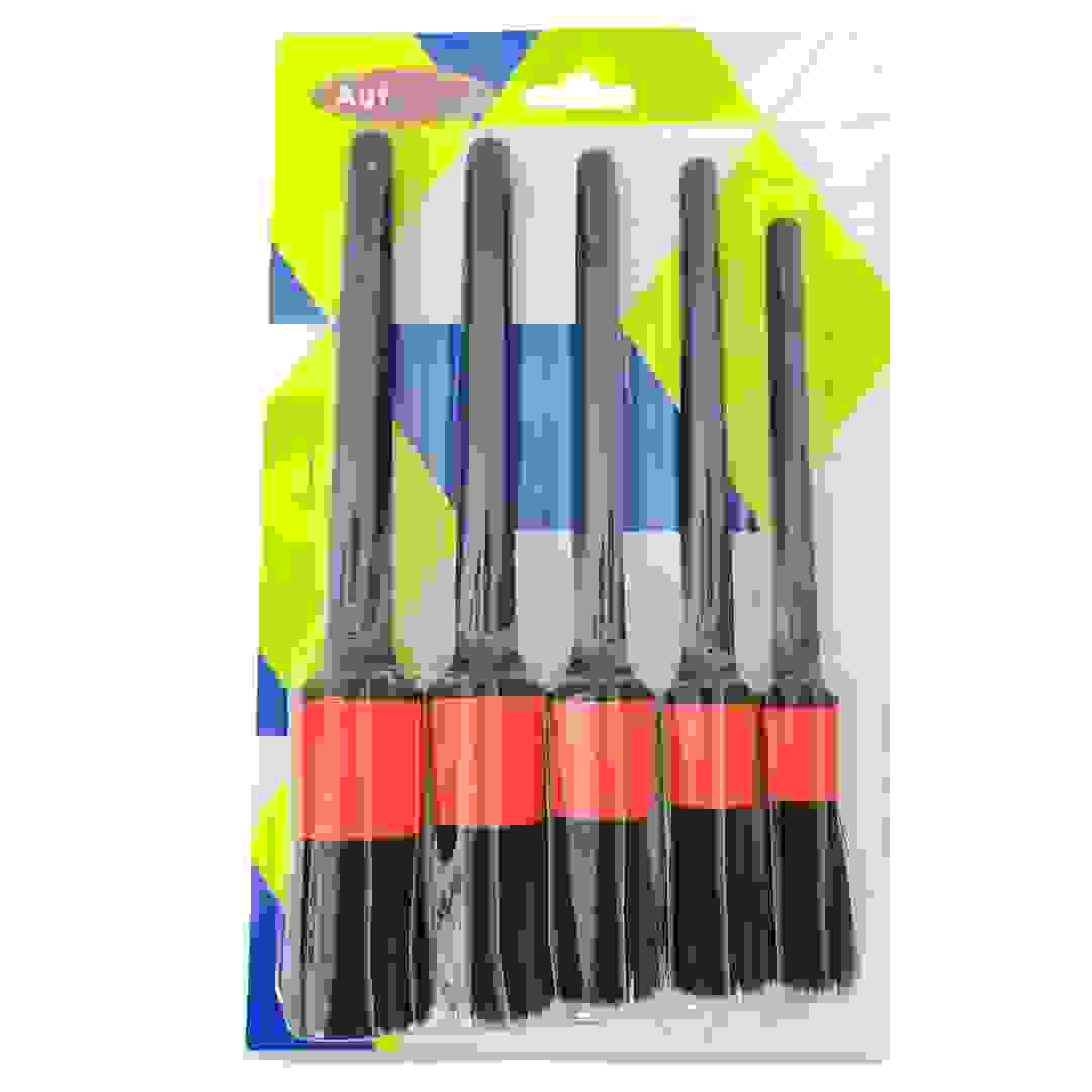 Autoplus Plastic Detailing Brush Set For Professional (5 Pc.)