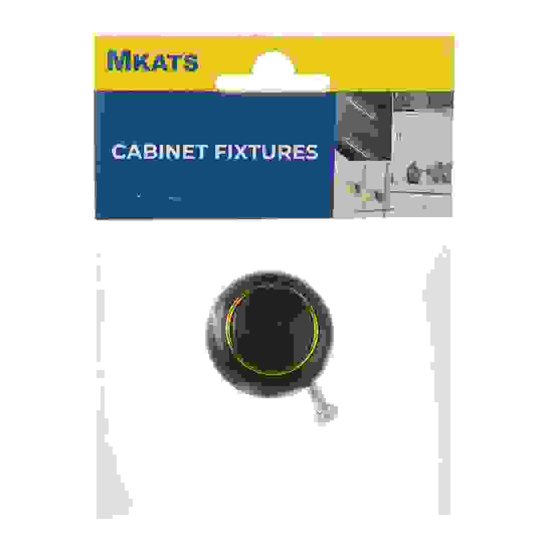 Mkats Pvc Knob (Black)
