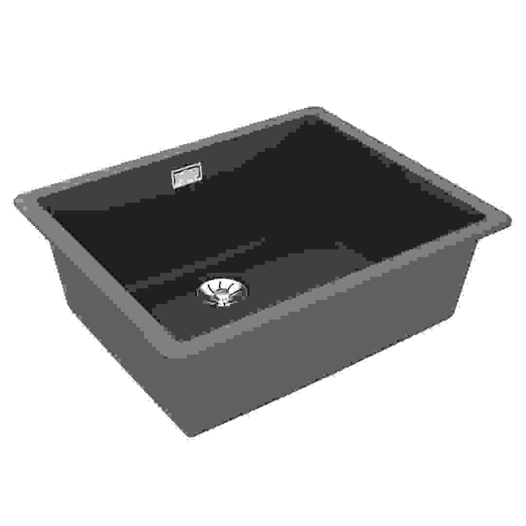 Teka Radea Kitchen Sink W/One Bowl (Dark Grey, 55.6 x 45.6 cm)