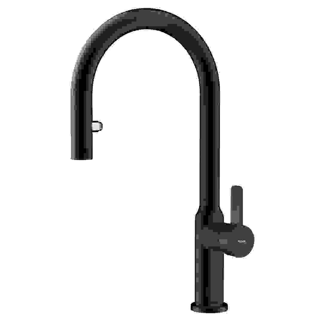 Teka Kitchen Tap W/Pullout Oval Body (Black)