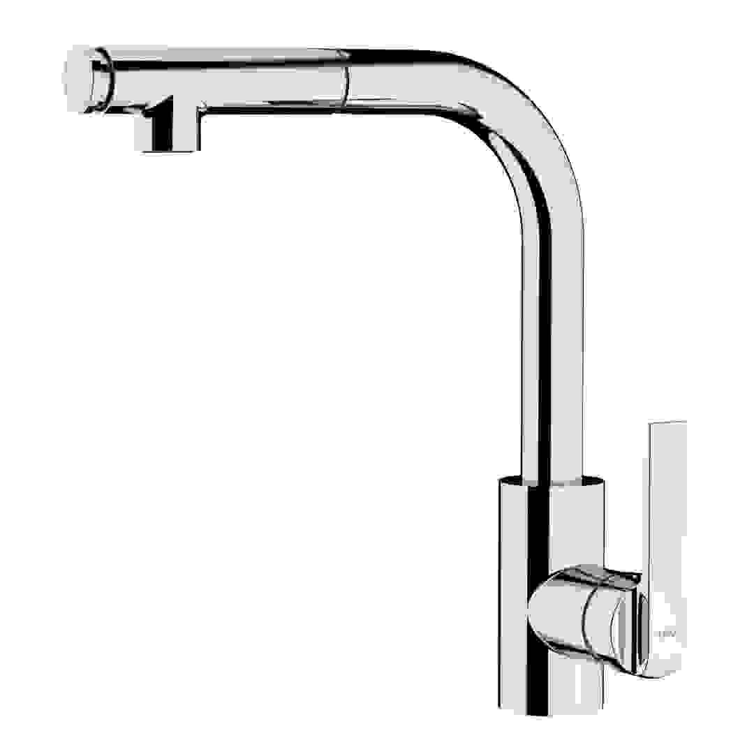 Teka Kitchen Tap W/Pull-out Shower (Chrome)