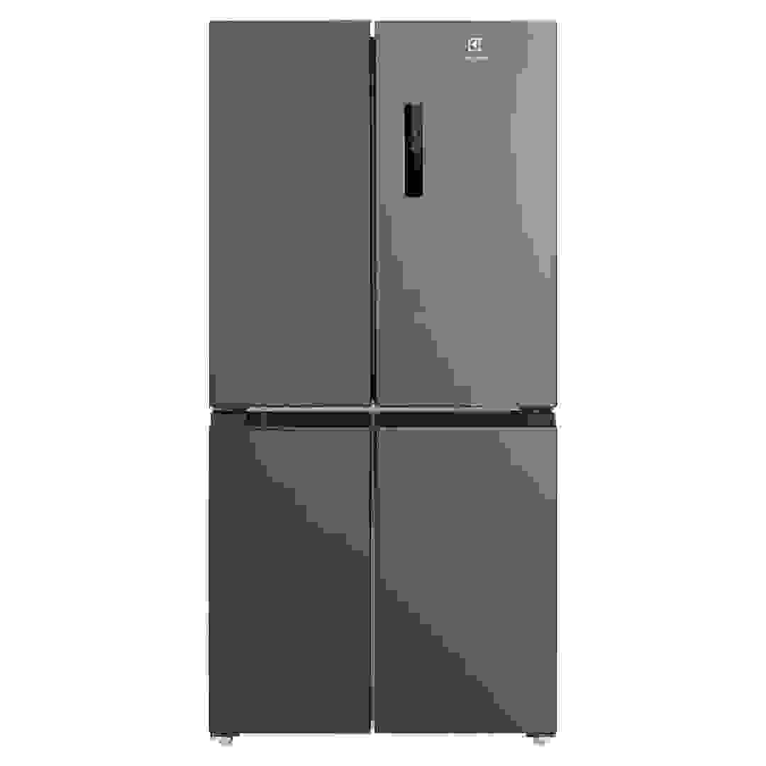 Electrolux Ultimate Taste 700 Freestanding French 4-Door Refrigerator, EQE4900A-B (496 L, Dark Steel)