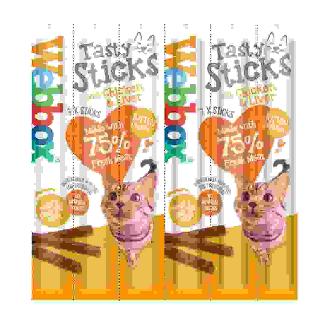 Webbox Tasty Sticks Chicken & Liver Cat Treats (30 g)