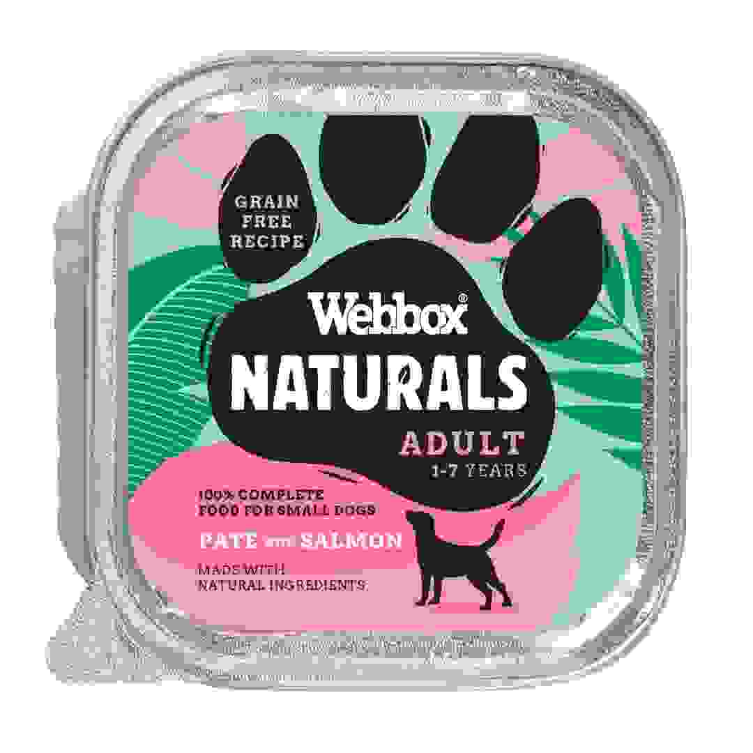 Webbox Naturals Salmon Pate Wet Dog Food for Adult Dogs (150 g)