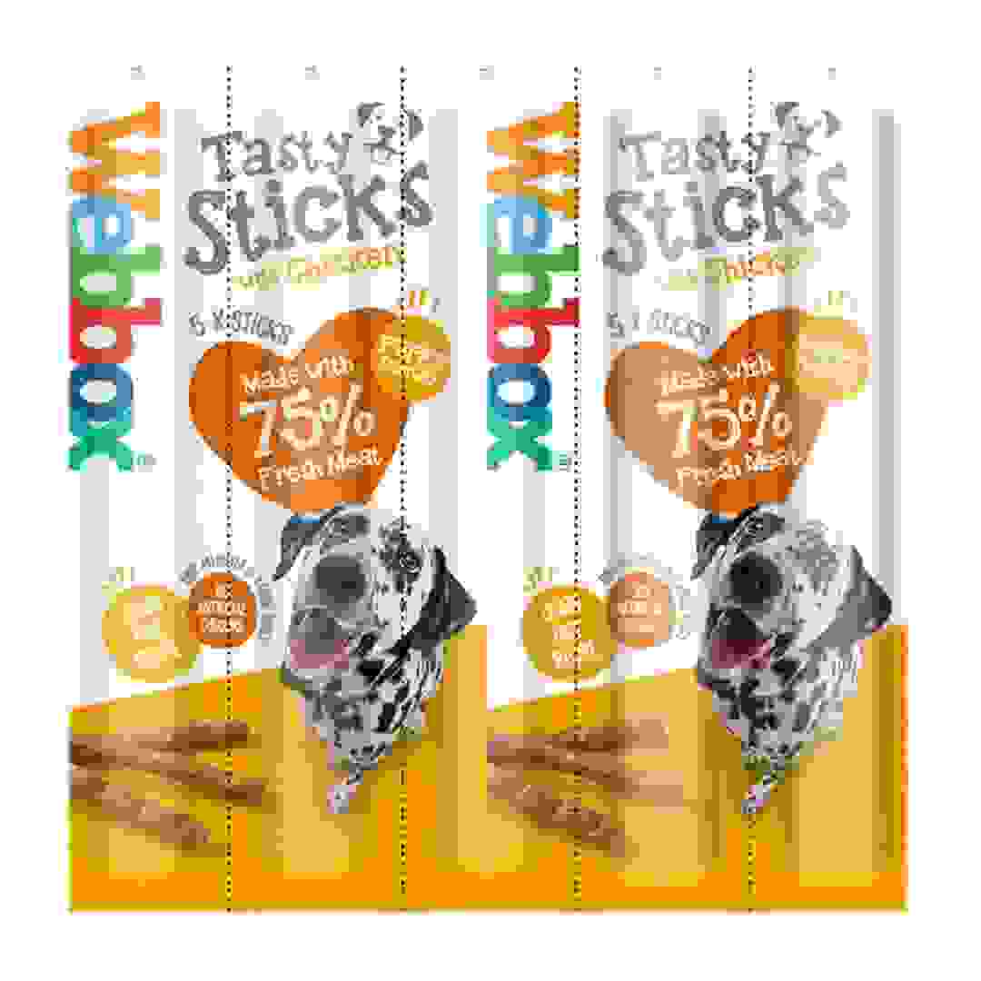 Webbox Tasty Sticks Chicken Dog Treats (Large, 55 g)