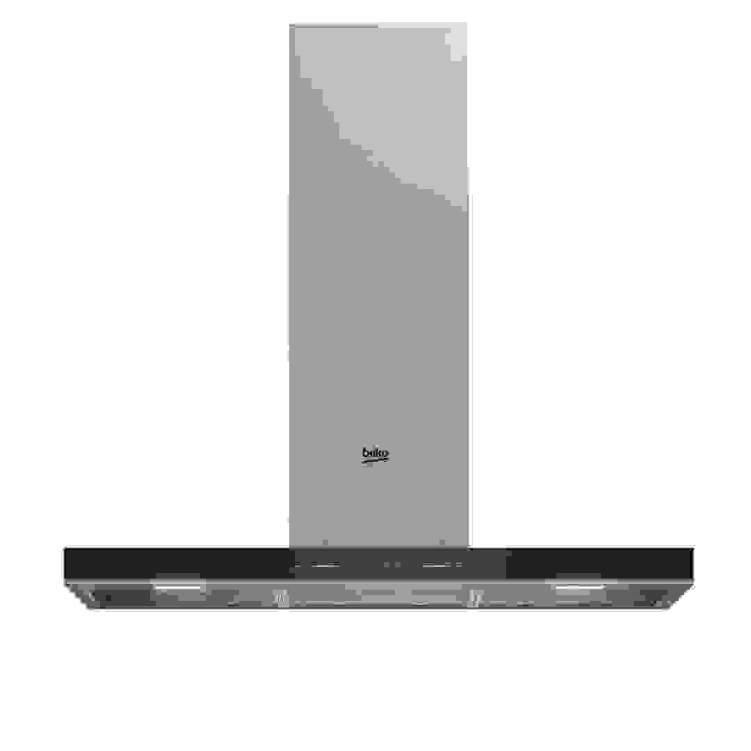 Beko Wall Mounted Chimney Hood, BHCB96741BBHS (102.5 x 89.8 x 50.5 cm)