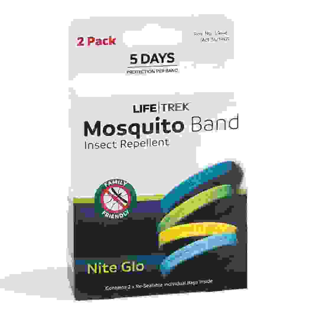 Lifetrek Silicone Mosquito Band Nite Glo (Pack of 2)