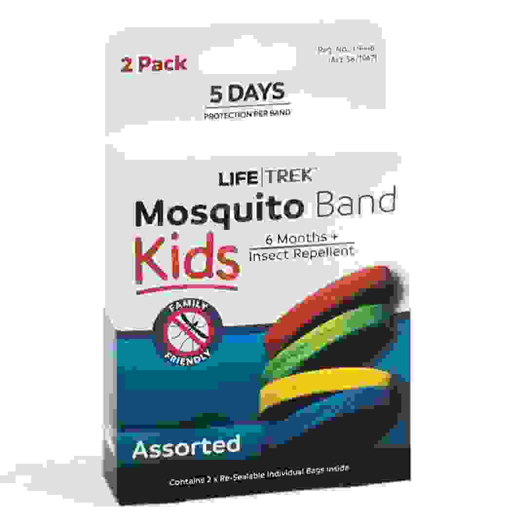 Lifetrek Silicone Kids Mosquito Band Plain (Pack of 2)