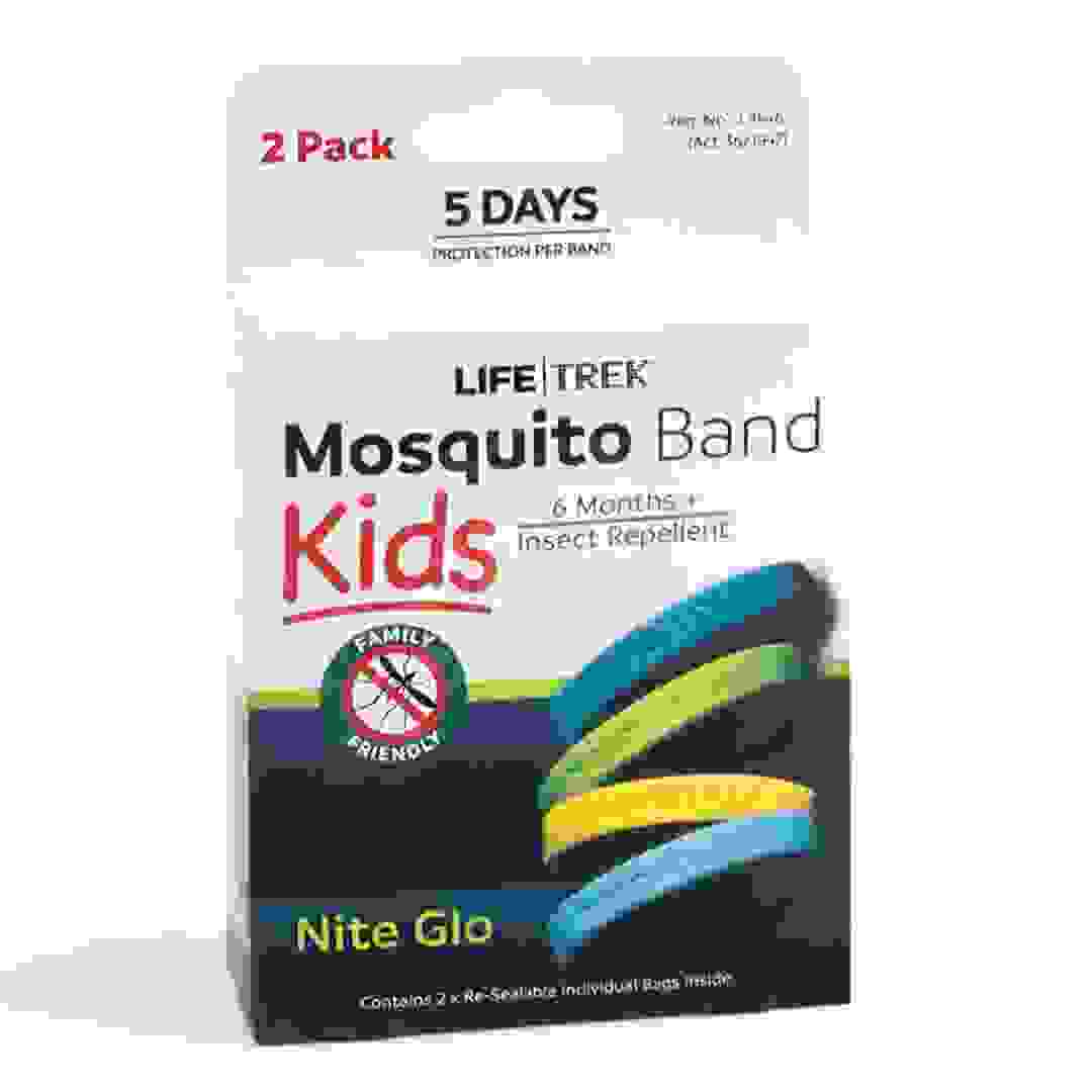 Lifetrek Silicone Kids Mosquito Band Nite Glo (Pack of 2)