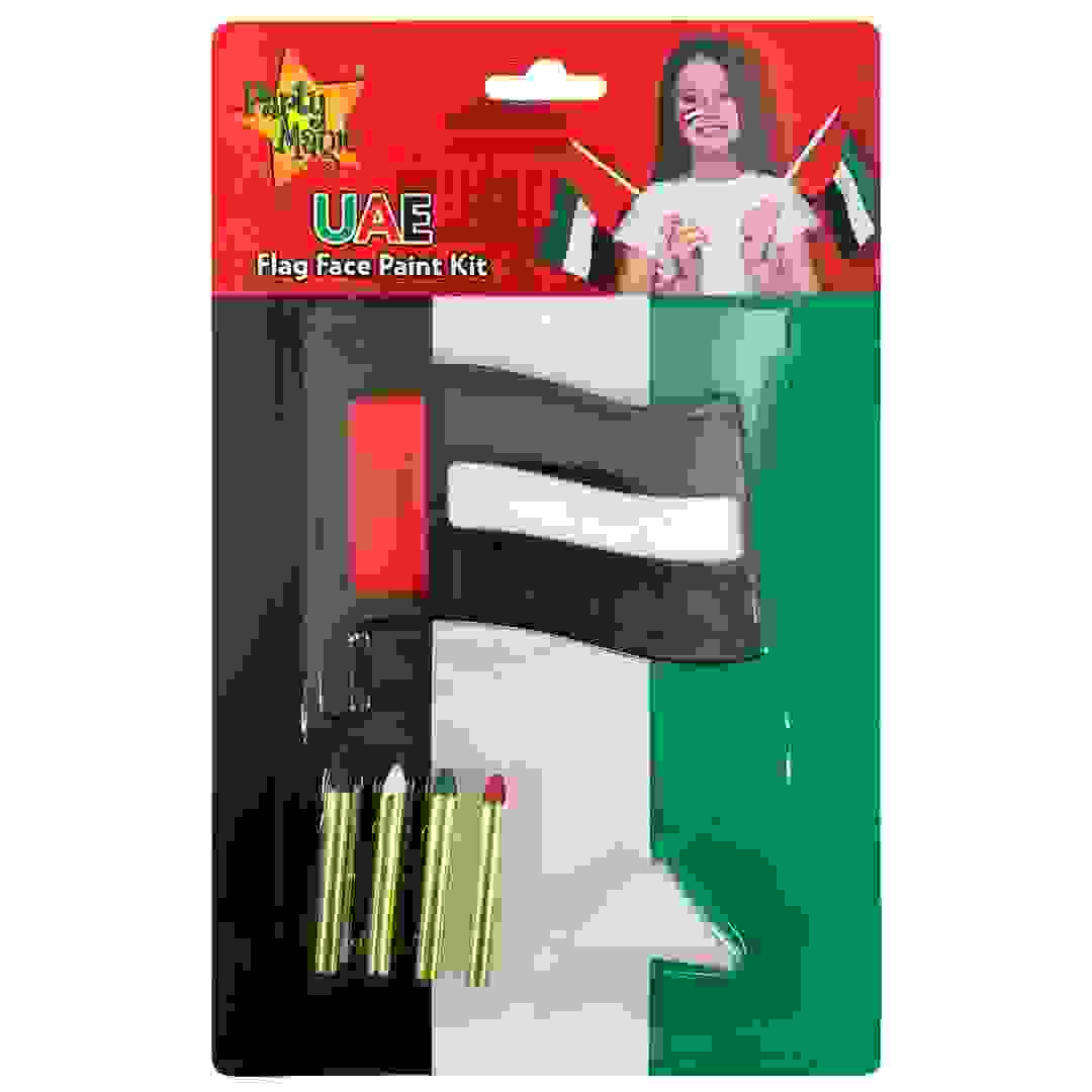 UAE Flag Face Paint Kit