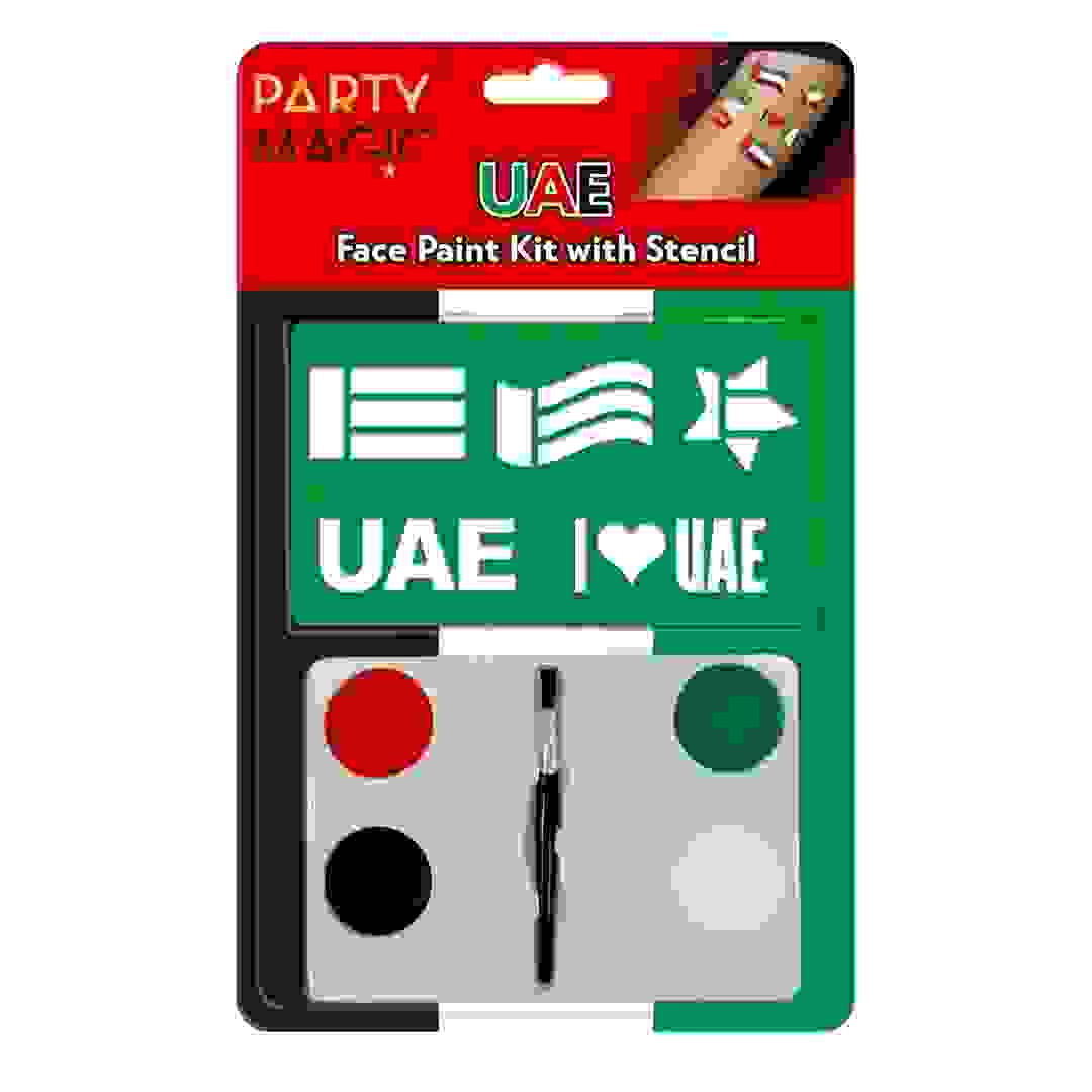 UAE Face Paint Kit with Stencil