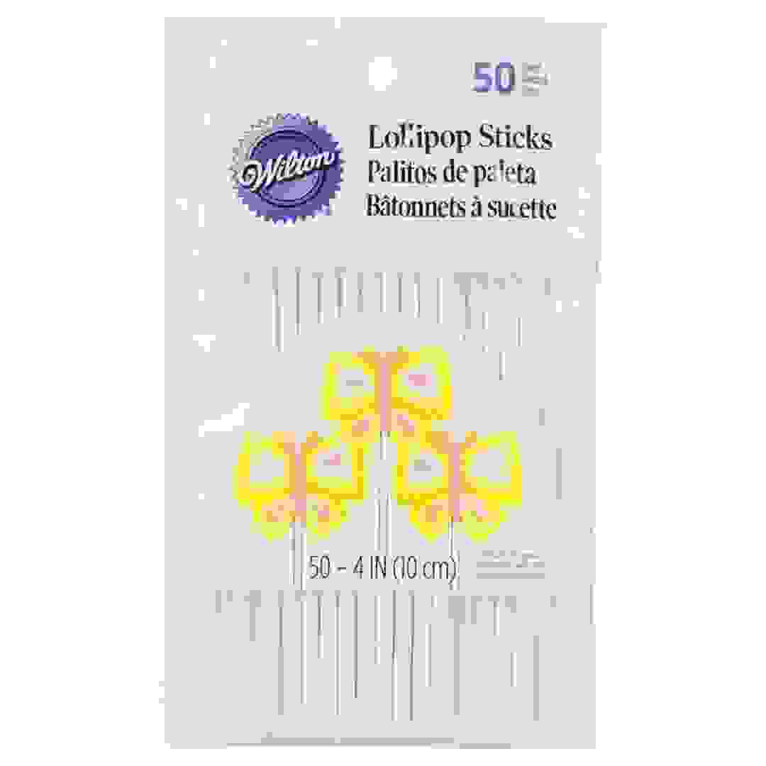 Wilton Lollipop Sticks (10.16 cm, 50 Pc.)