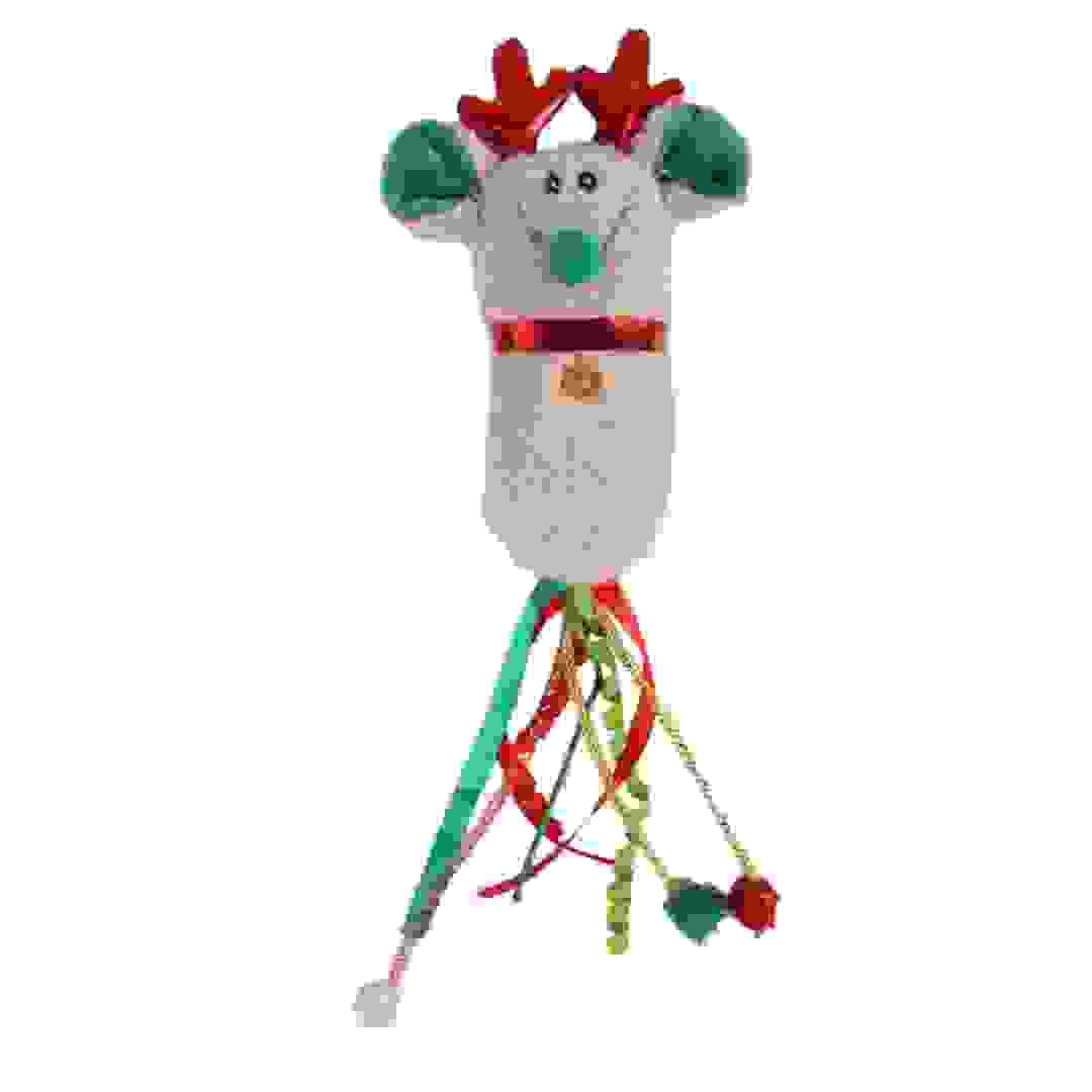 All For Paws Merry Cat Mouse Kicker (34 x 12.5 cm)