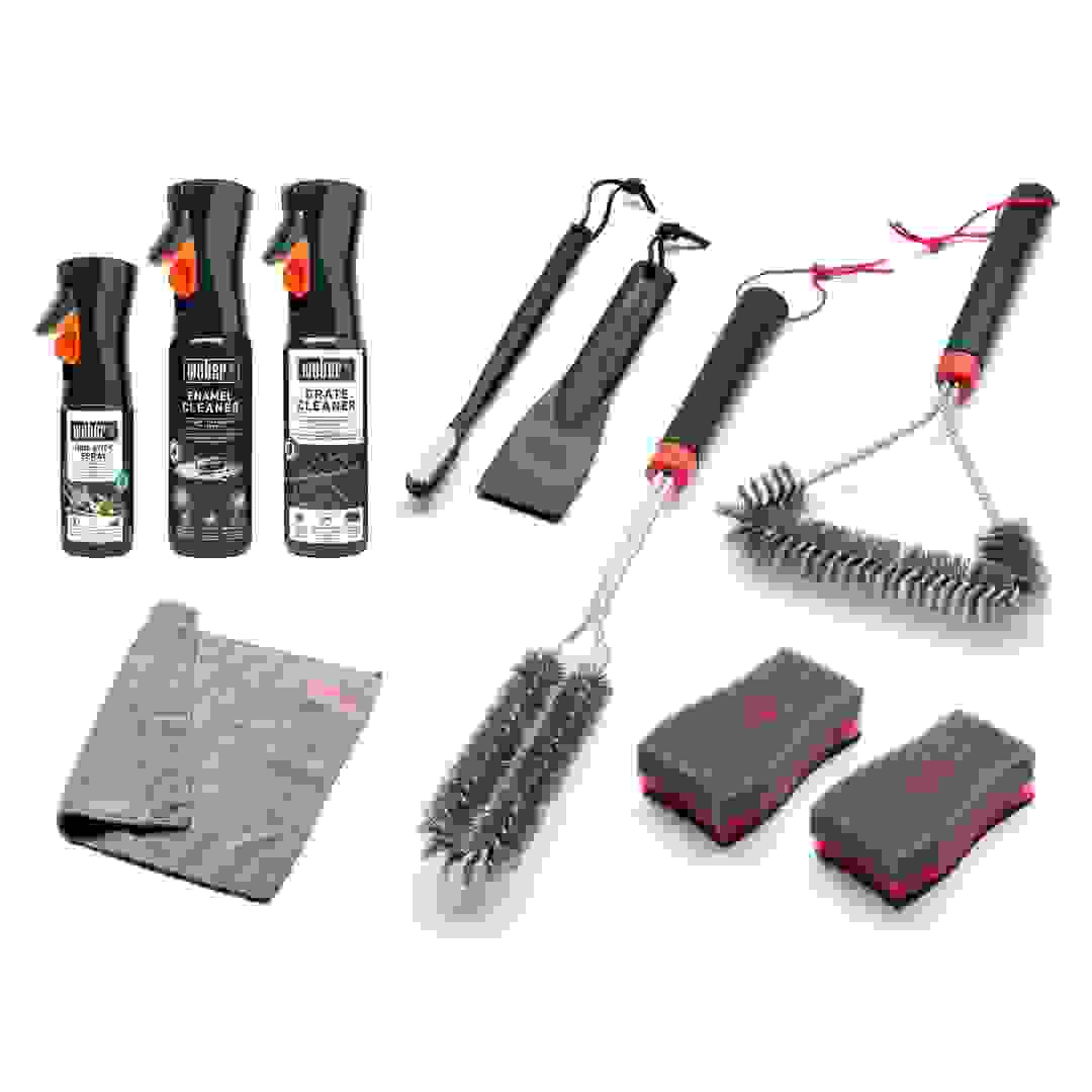 Weber Enamel Gas Grills Cleaning Set (10. Pc.)