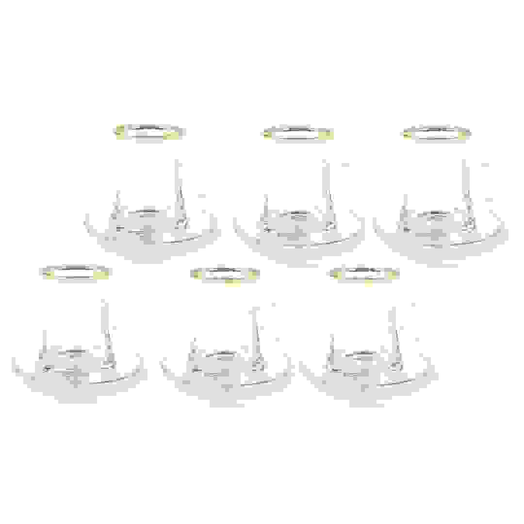 طقم زجاجي GGK استكان أوركيد (12 قطعة)