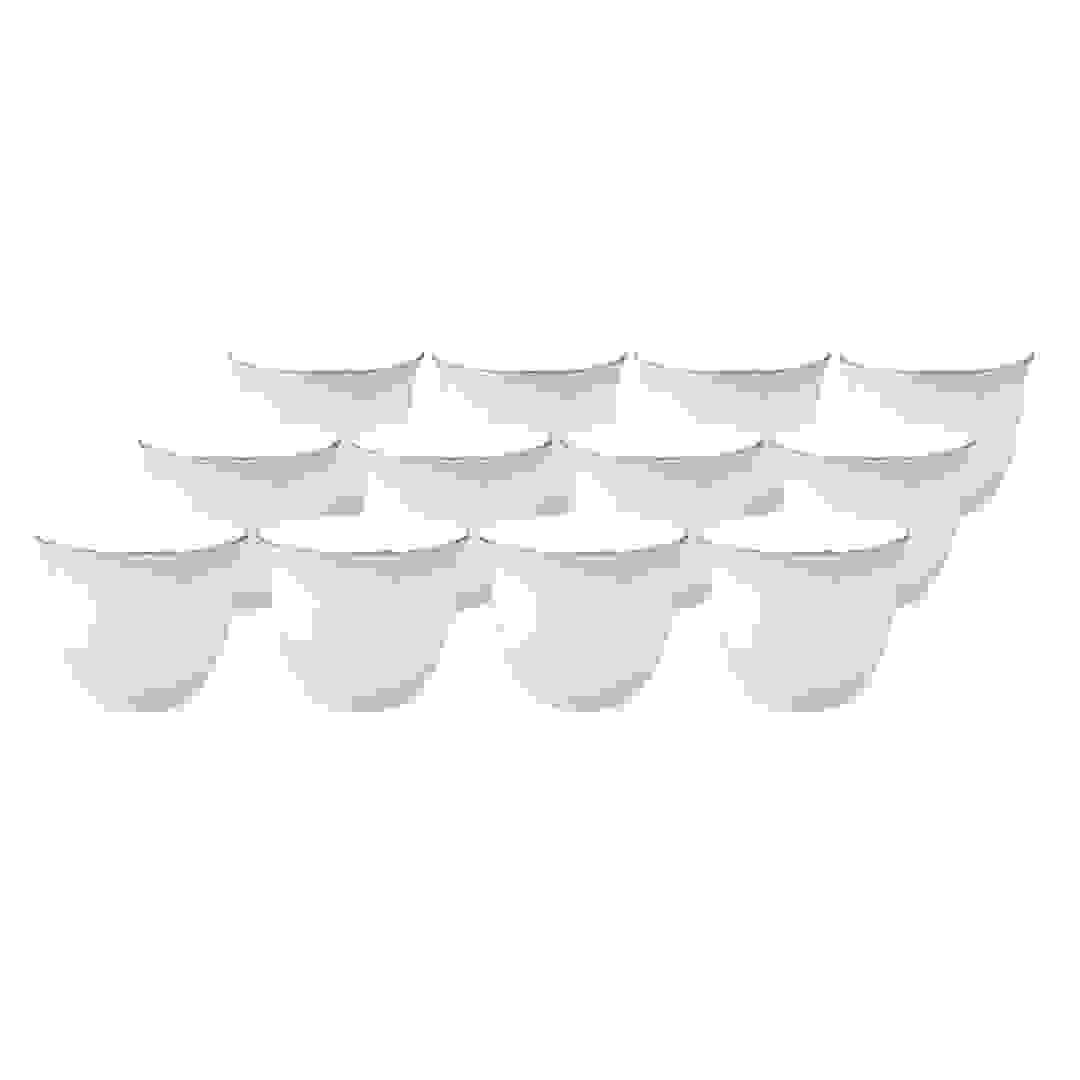 طقم فناجين قهوة بنقوش جميلة أوركيد (12 قطعة)