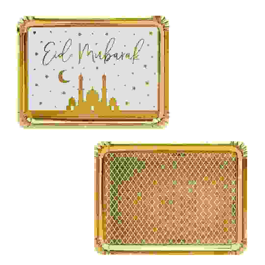 Hootyballoo Eid Party Platters Set (39 x 29 x 0.5 cm, 2 Pc.)