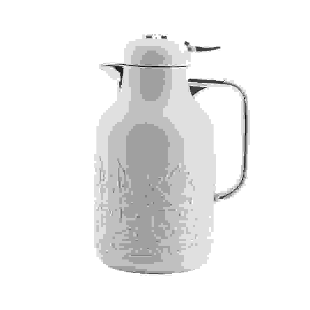 Jiwar One Vacuum Flask for Tea and Coffee (Blue & Silver)