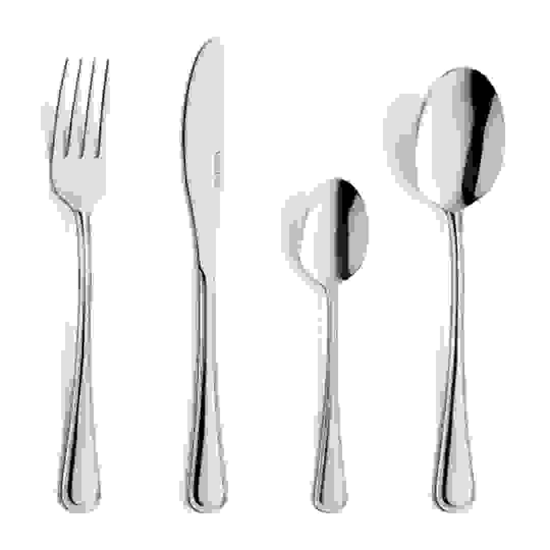Amefa Bologna Stainless Steel Cutlery Set (Silver, 24 Pc.)