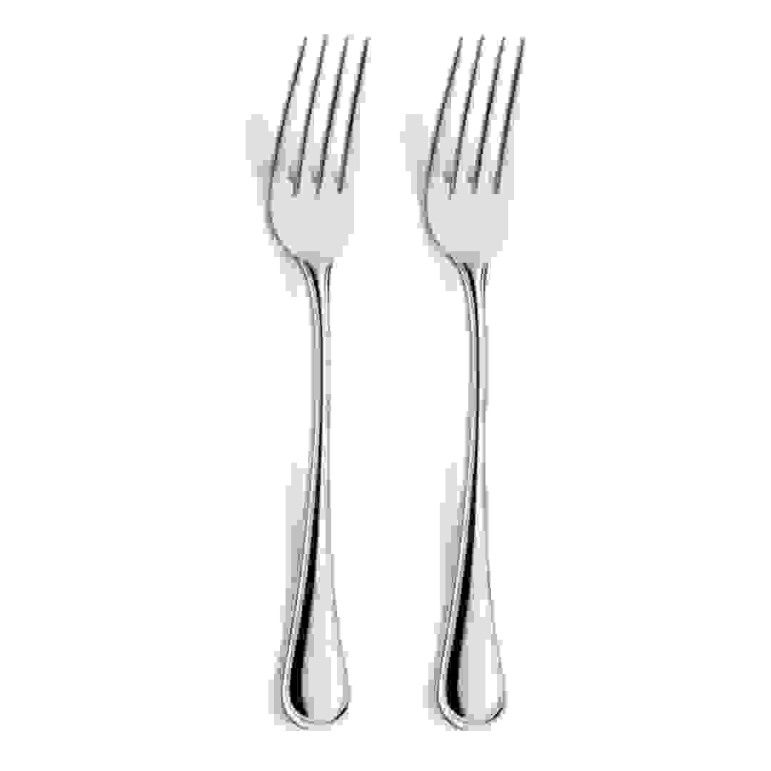 Amefa Haydn Stainless Steel Table Forks (Silver, 2 Pc.)