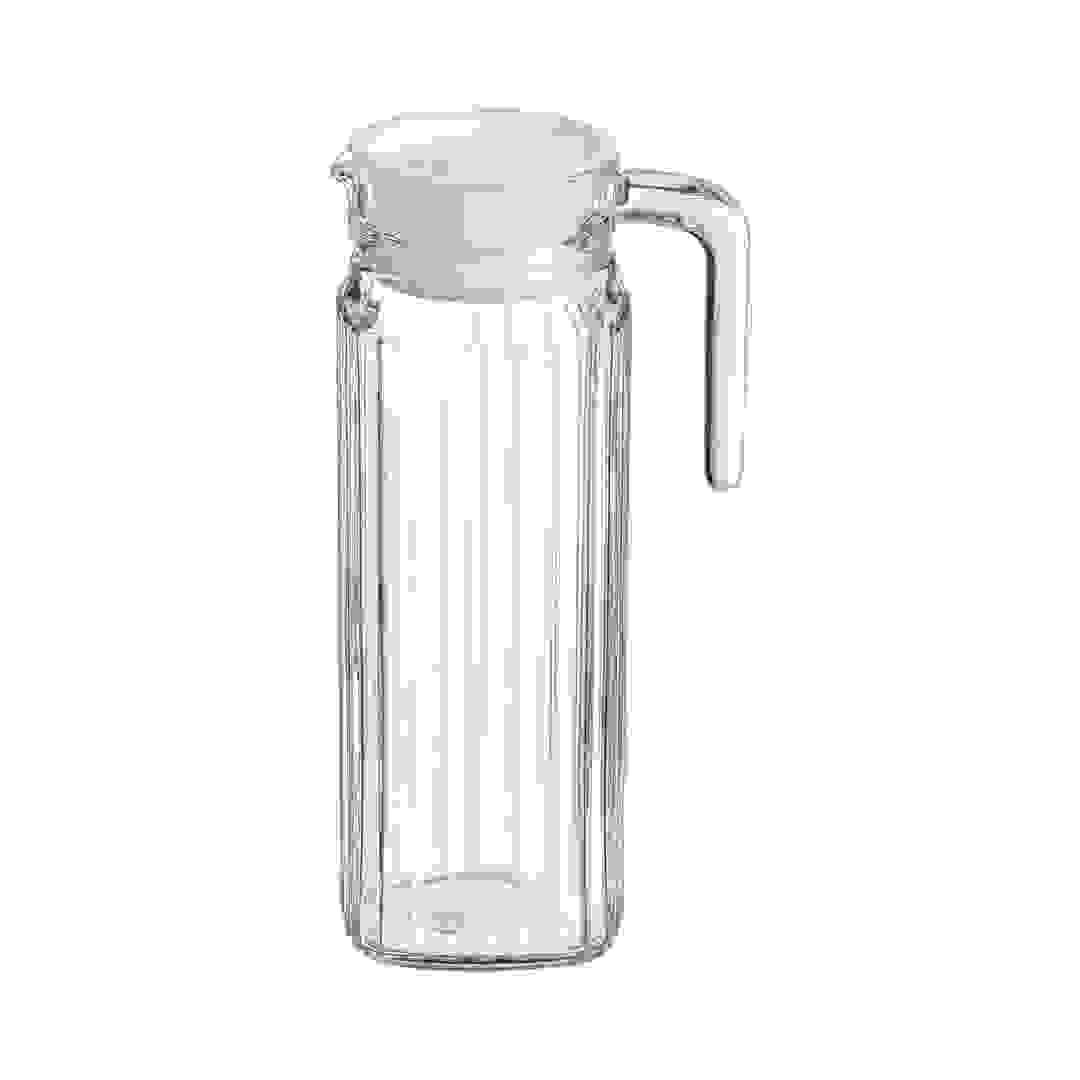 إبريق بغطاء لومينارك سودو كوادرو (شفاف، 1.1 لتر)