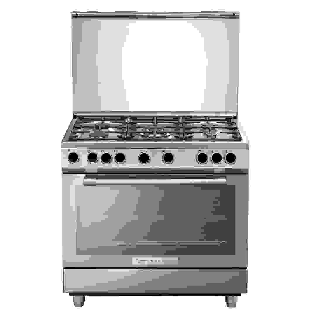 Tecnogas Superiore Freestanding 5-Burner Gas Cooker W/Oven, N3X96G5VCF (133 L, 60 x 90 x 85 cm)