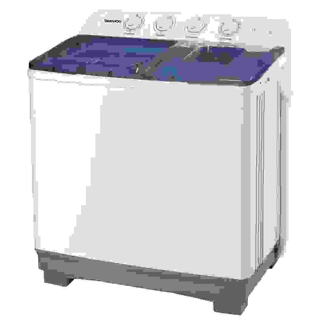 Daewoo Freestanding 13 Kg Semi-Automatic Top Load Washing Machine, DW-T130W