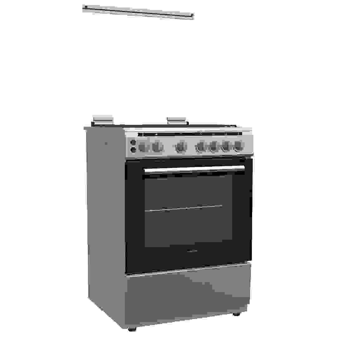 Daewoo Freestanding 4-Burner Gas Cooker W/Oven, DGC-S664M (65 L, 60 x 60 x 85 cm)