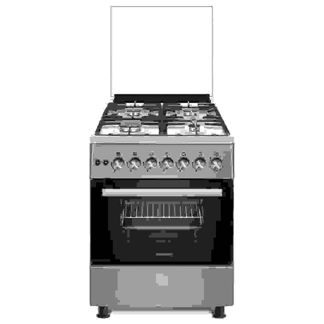 Daewoo Freestanding 4-Burner Gas Cooker, DGC-665BSF (90 x 60 x 60 cm)